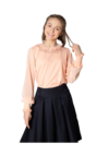 Блузка БС5019 персик
