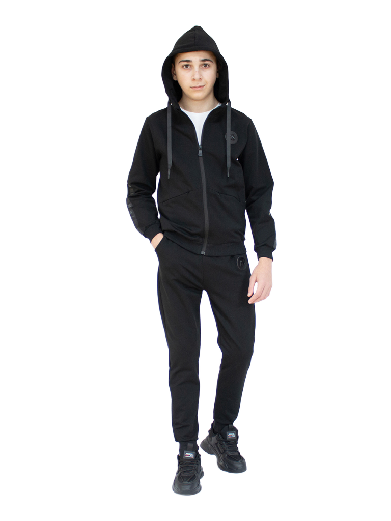 Спорт.костюм AS104 черный