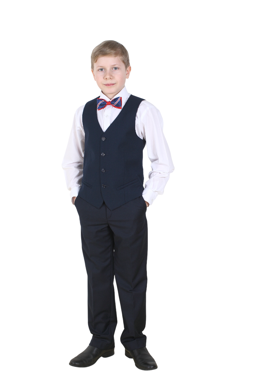 Брюки GL23313 3-я полн. синий